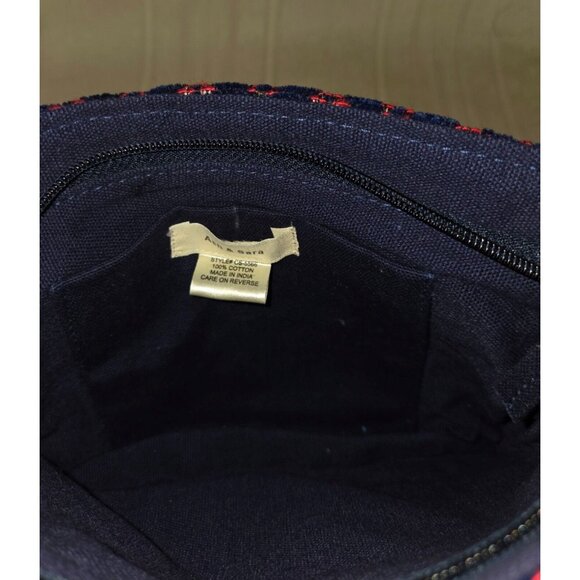 Ash & Sara Tapestry Fringe crossbody bag with Metal Strap NEW, no tag - Picture 6 of 7